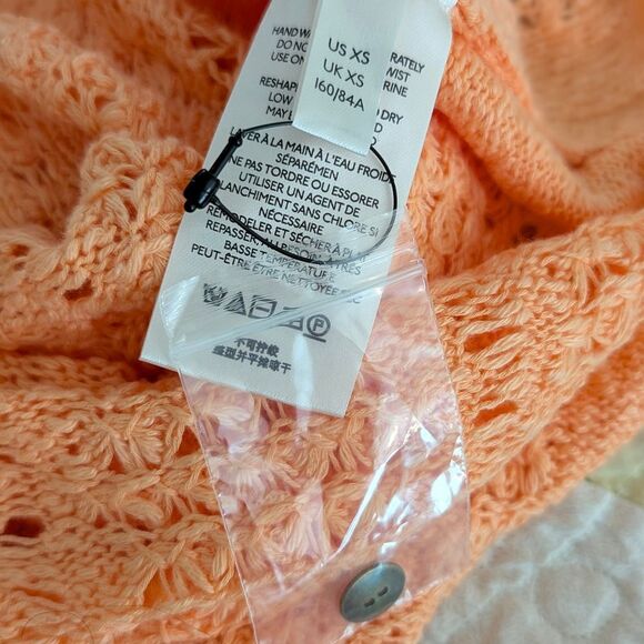 NWT Free People Soda Pop Crochet Knit Top - Picture 9 of 10